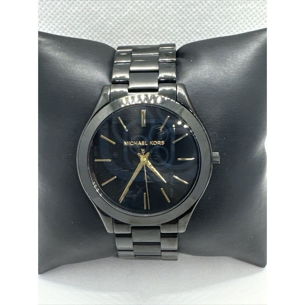 Michael Kors Slim Runway MK3221 Women's Stainless Steel Analog Dial Watch JNA638